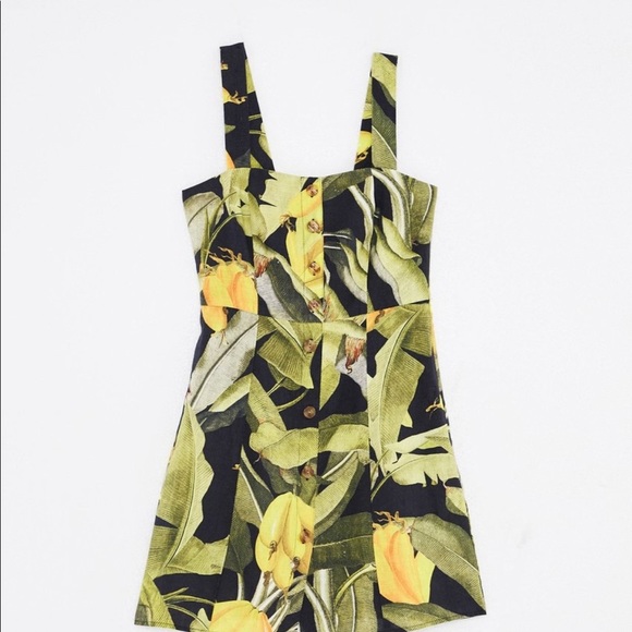 FARM Rio 100% Linen Dress NWT SZ XS - Picture 7 of 10